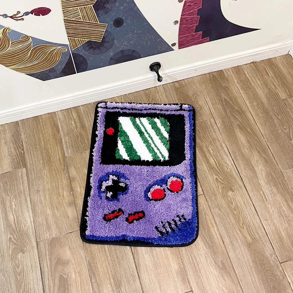Hand-held Game Device Tufted Rug