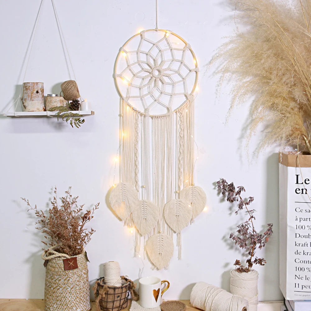 Bohemian Dream Catcher Leaf