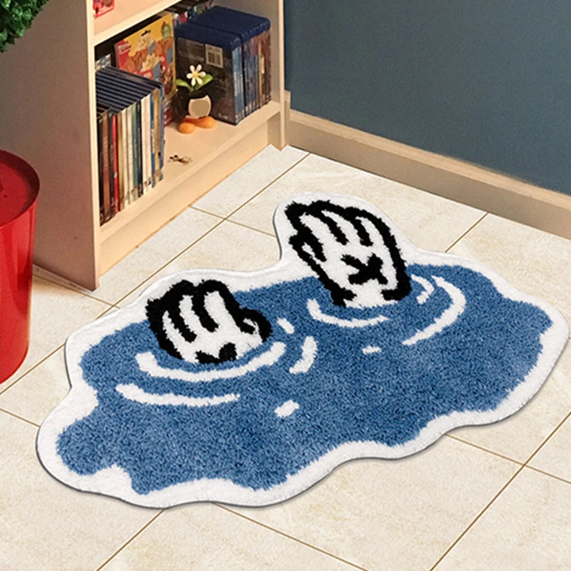 Thick Cartoon Fluffy Floor Rug