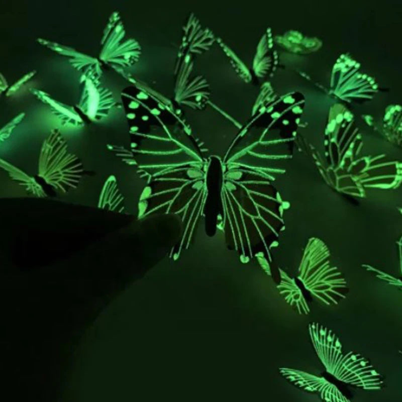 Luminous Butterfly Wall Stickers
