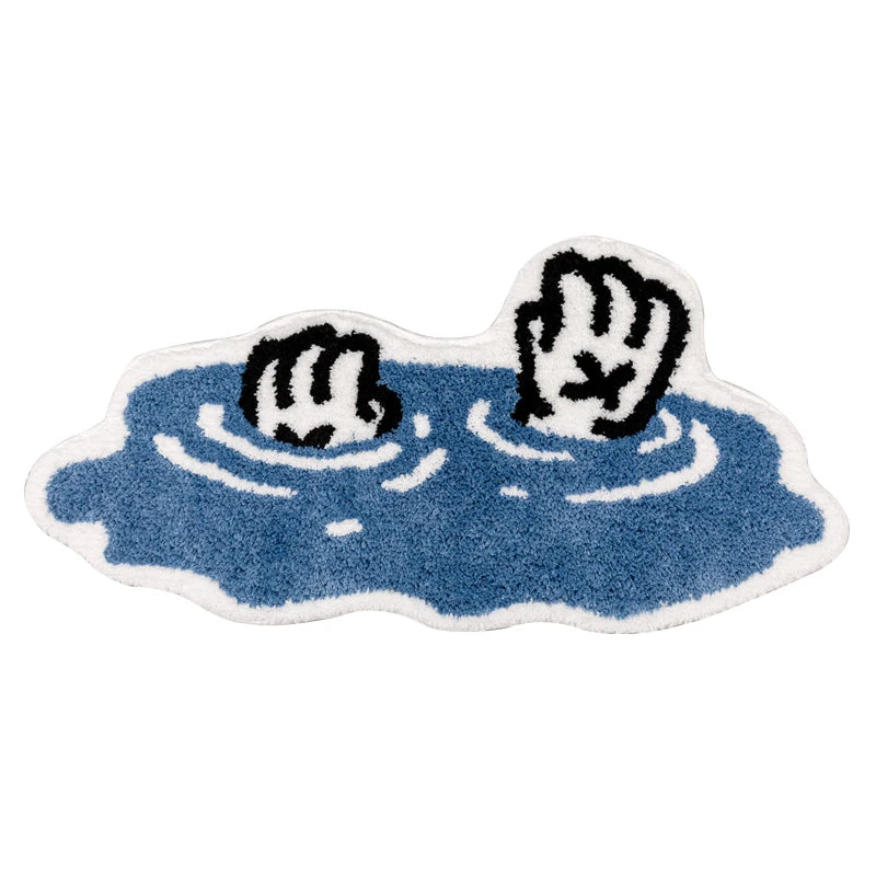 Thick Cartoon Fluffy Floor Rug