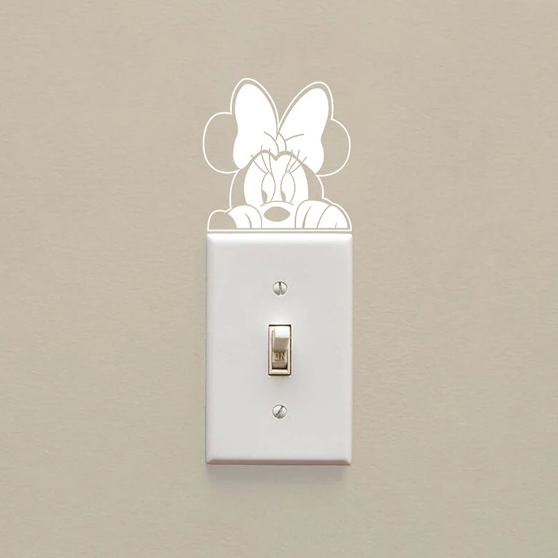 Mickey Minnie Mouse Switch Stickers