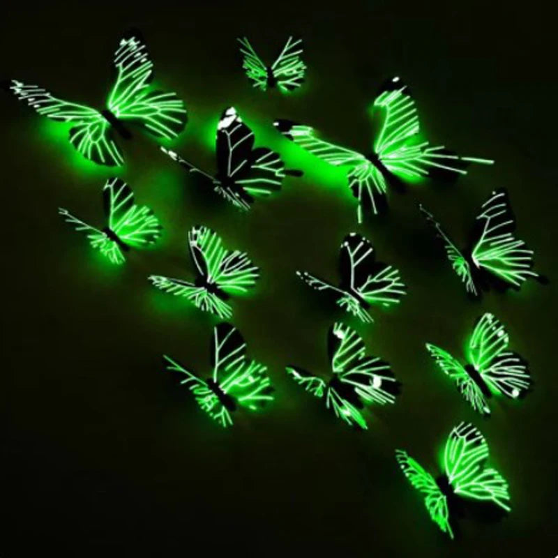 Luminous Butterfly Wall Stickers