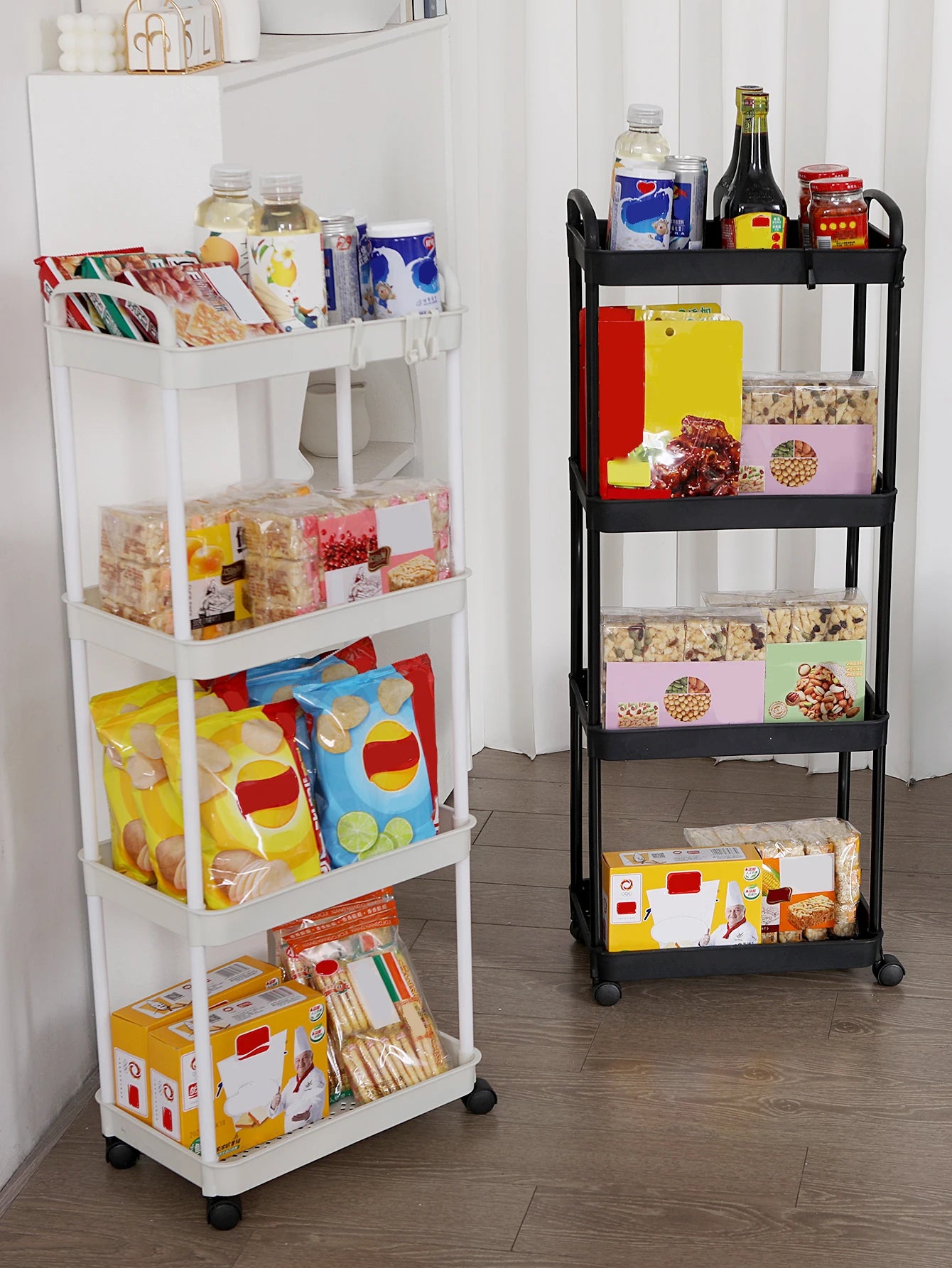 Multi-layer Small Cart Storage Rack