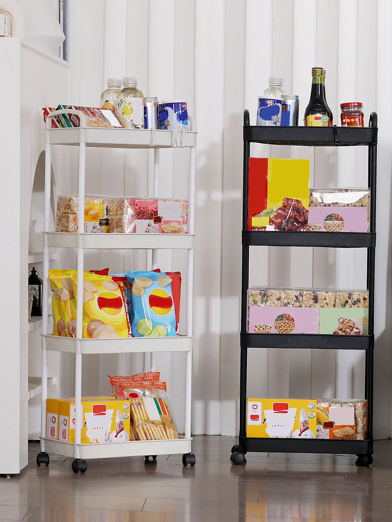 Multi-layer Small Cart Storage Rack