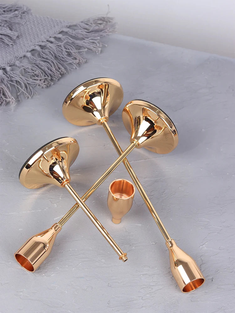 European style Metal Candle Holders