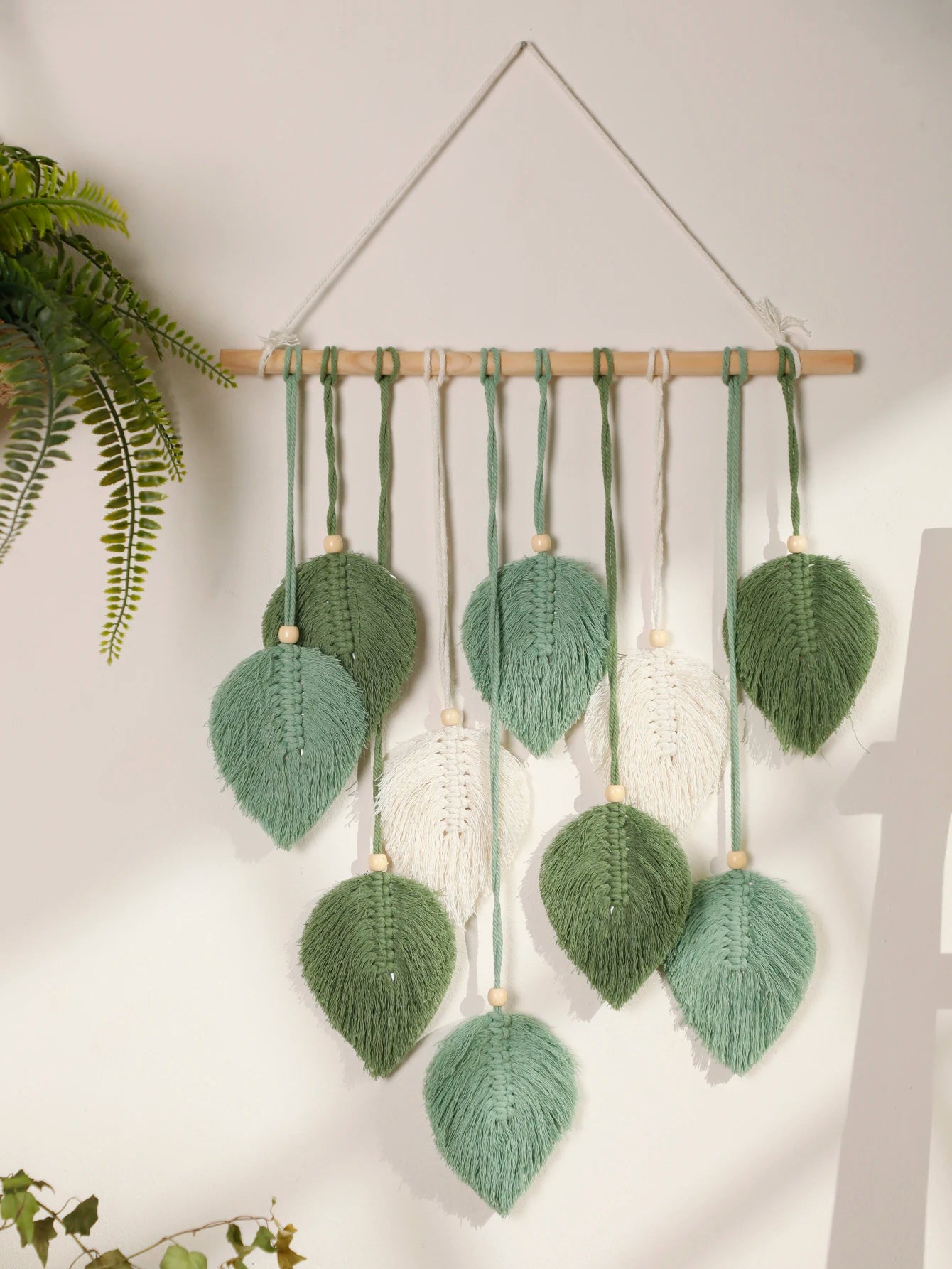 Brown Green Wall Tapestry
