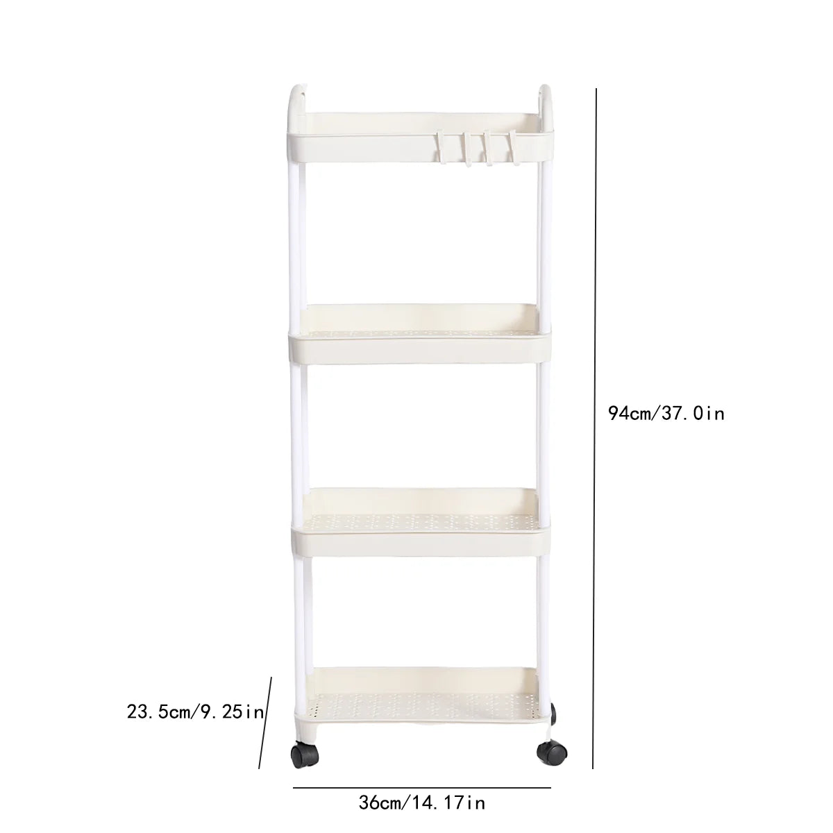 Multi-layer Small Cart Storage Rack
