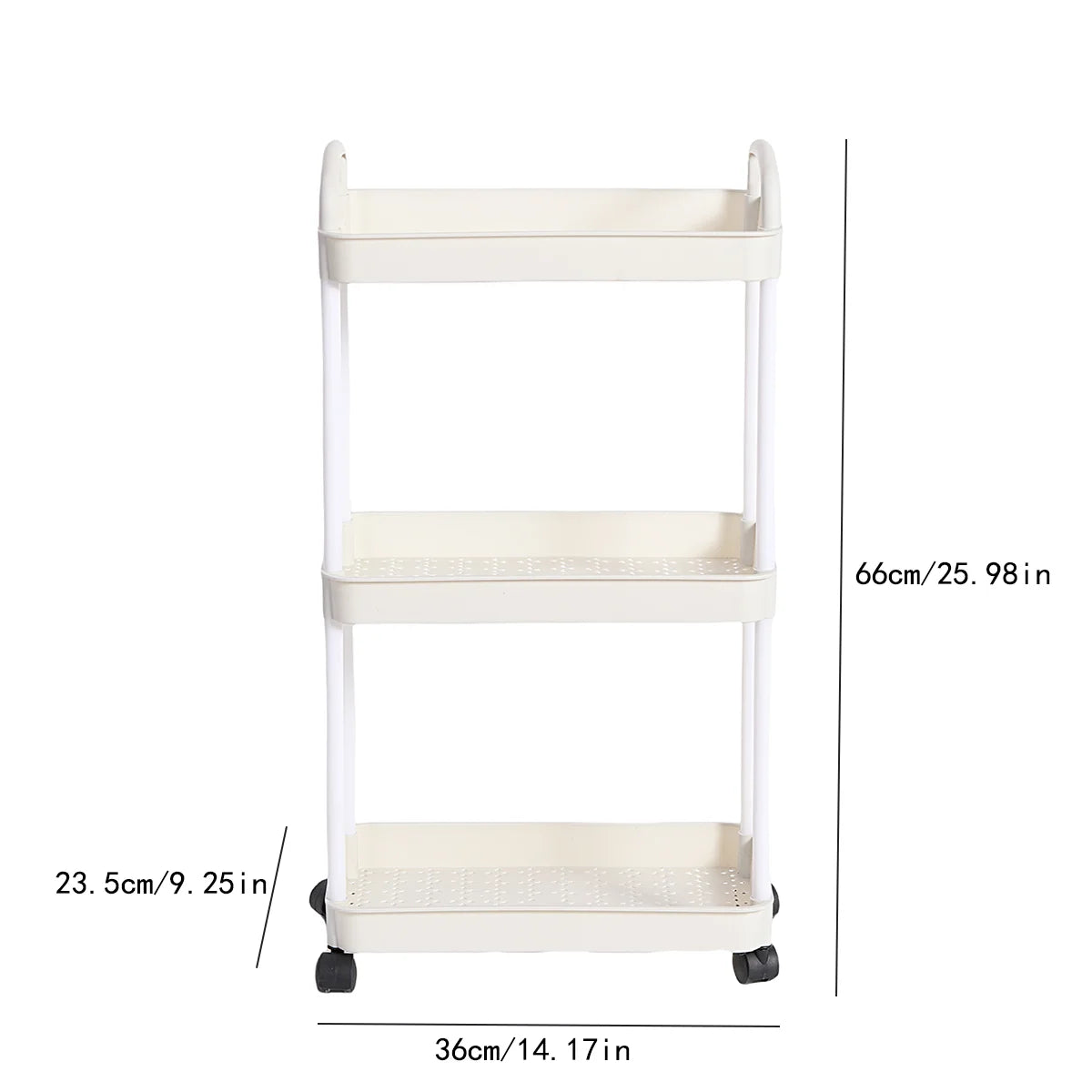 Multi-layer Small Cart Storage Rack
