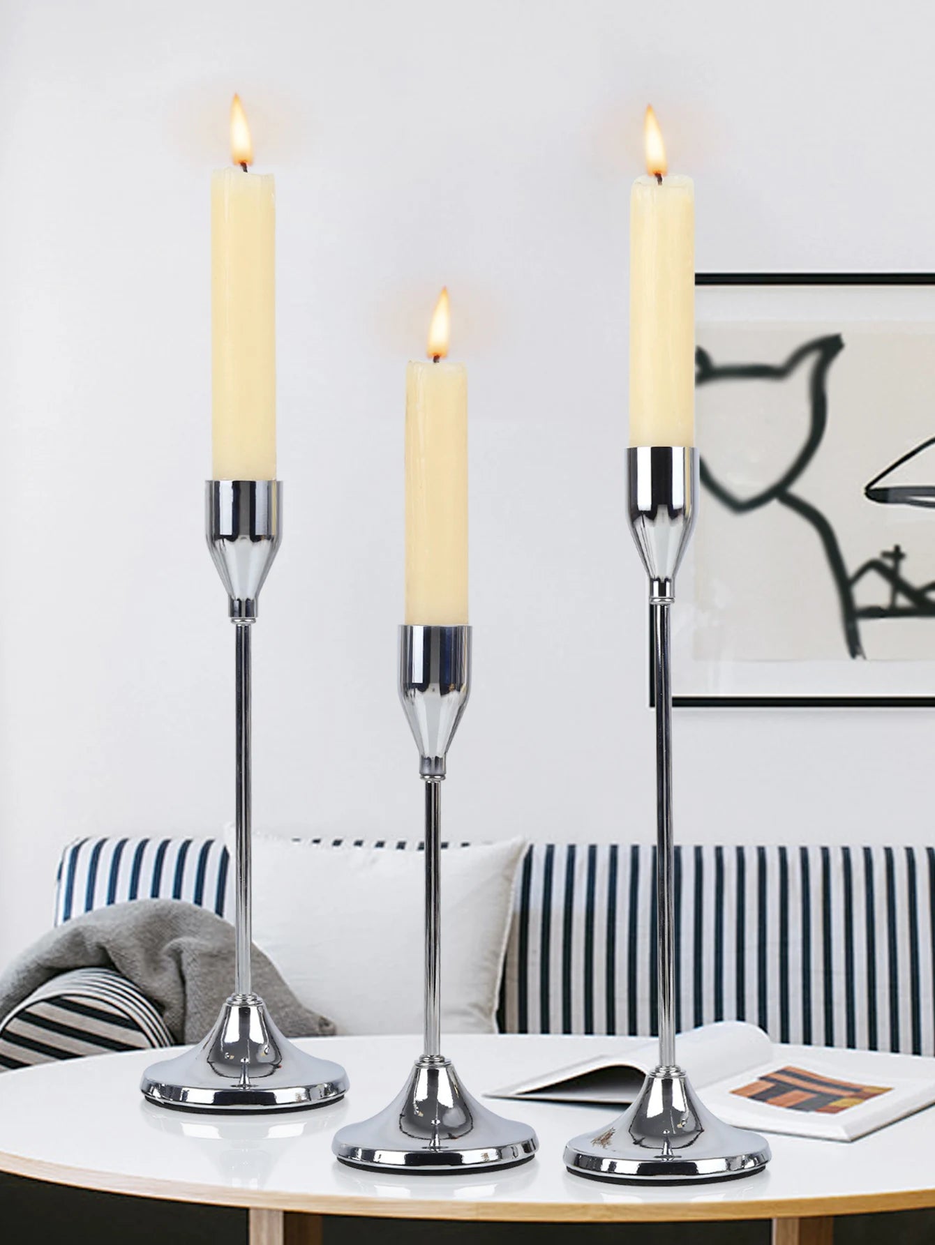 European style Metal Candle Holders