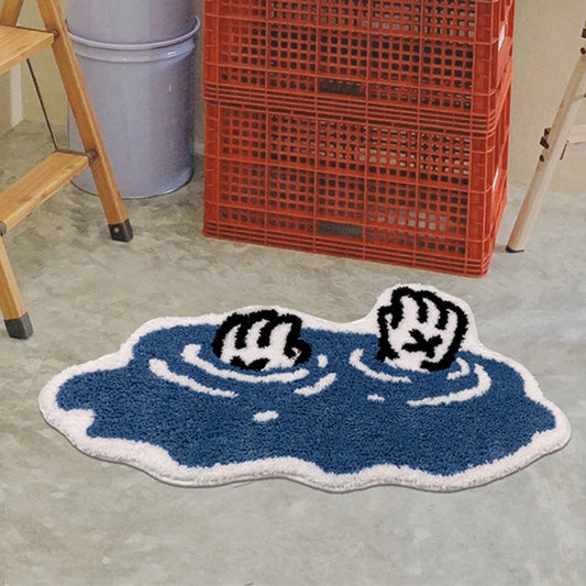 Thick Cartoon Fluffy Floor Rug