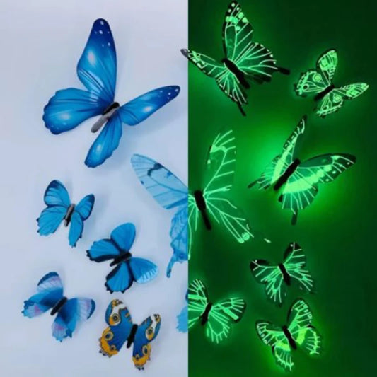 Luminous Butterfly Wall Stickers
