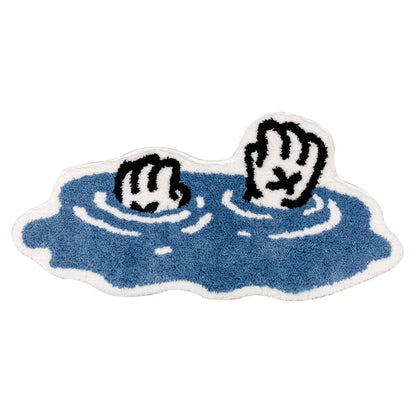 Thick Cartoon Fluffy Floor Rug