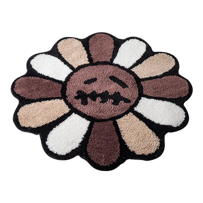 Smiling Face Tufted Rug