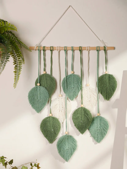 Brown Green Wall Tapestry