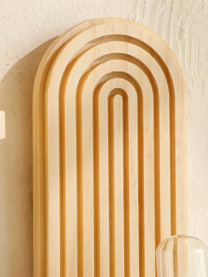 Boho Style Wooden Wall Shelves