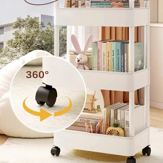 Multi-layer Small Cart Storage Rack