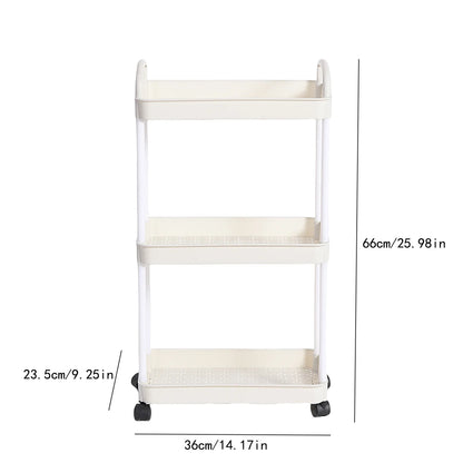 Multi-layer Small Cart Storage Rack